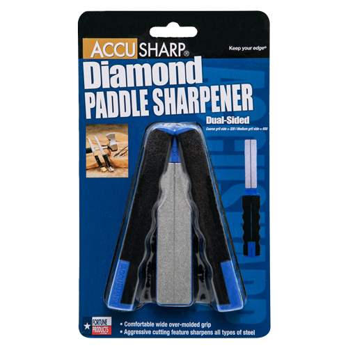 AccuSharp Diamond Paddle Sharpener Blue