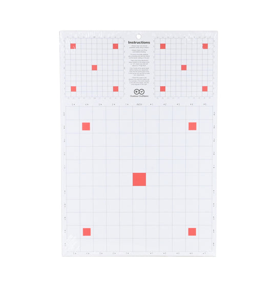 OO A3 Large Paper Targets Red 10pack