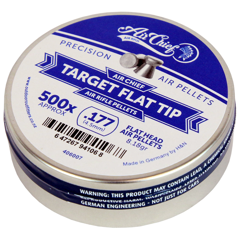 .177 Air Chief target Flat Tip Pellets