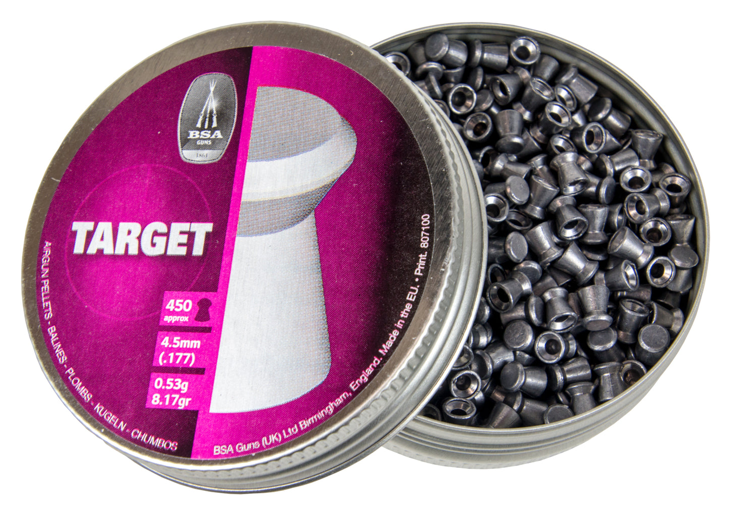 .177 BSA Target Metal Pellets