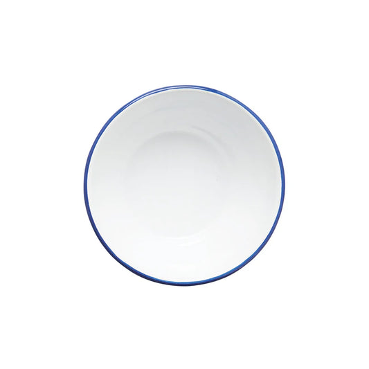 Coleman Enamel Bowl 16cm White/Blue