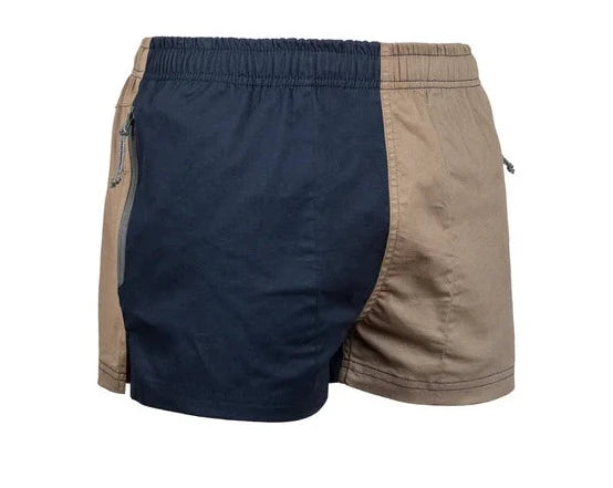 Hunters Element Dobson Navy/Tan Stubbies