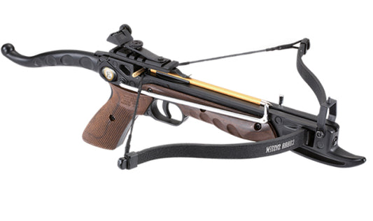 EK 80lb Pistol Crossbow With Wooden Stock