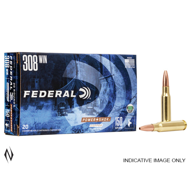 Federal .308 150gr Power-Shok (20)