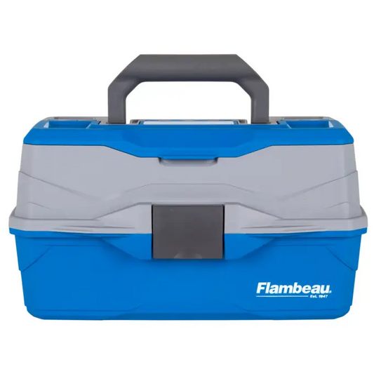 Flambeau Classic Tackle Box 2 Tray Blue