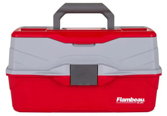 Flambeau Classic Tackle Box 3 Tray Red