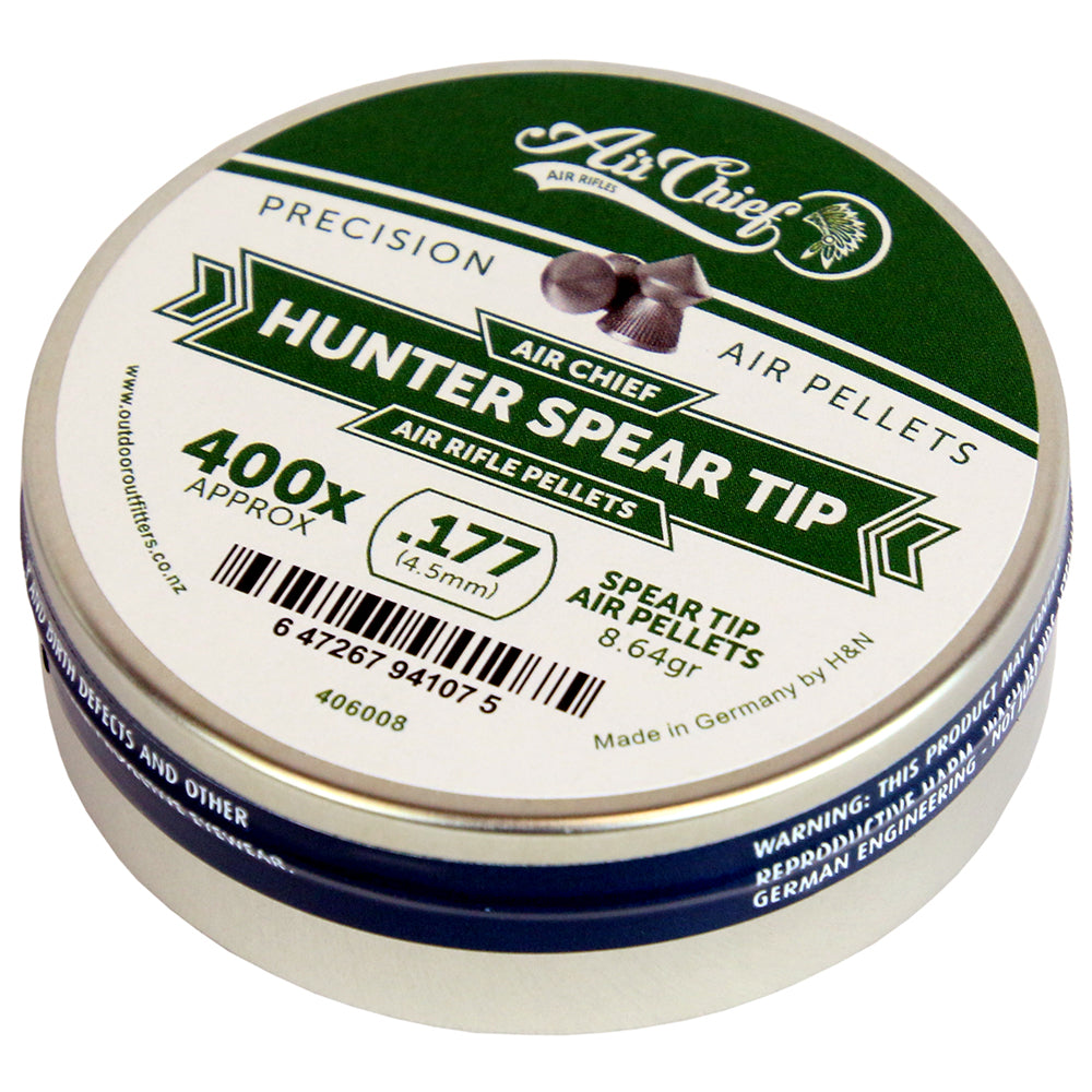 .177 Air Chief Spear Tip Hunter Pellets