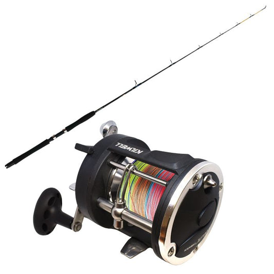 Kilwell Harling Rod & Reel with 27lb Lead