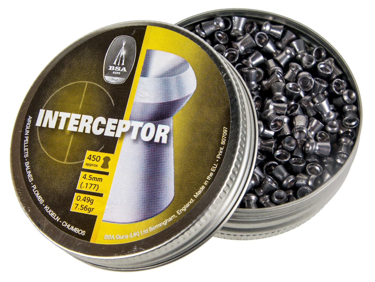 .177 BSA Intercepton Pellets