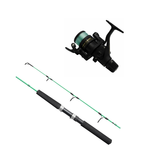 IX2000R Reel/Kidstix 3'5" 3/5kg Green Rod