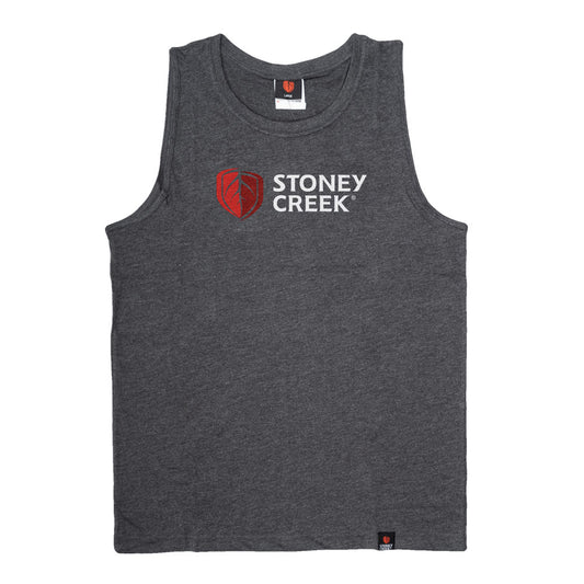 Stoney Creek BBQ Singlet Charcoal/Marle