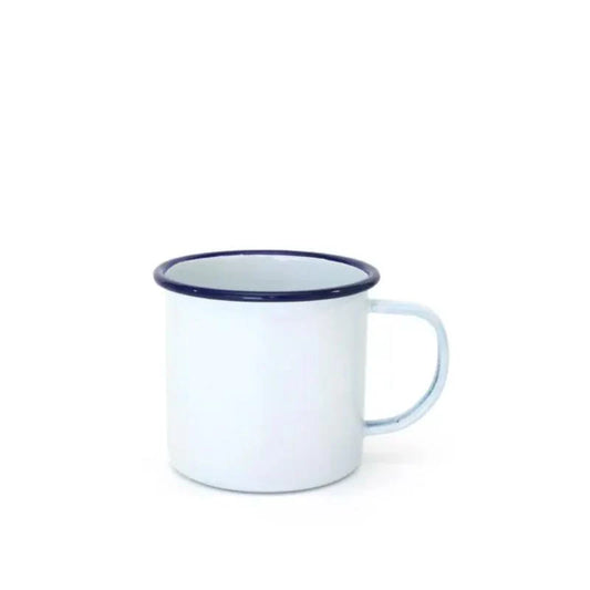 Coleman Enamel Mug 9cm White/Blue