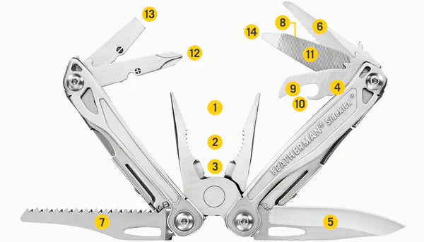 Leatherman Sidekick Multitool w Nylon Pouch